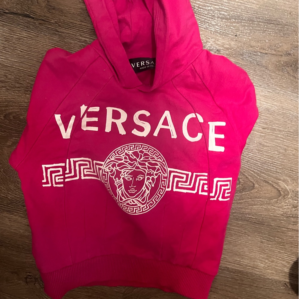 Pink Baby Versace Hoodie